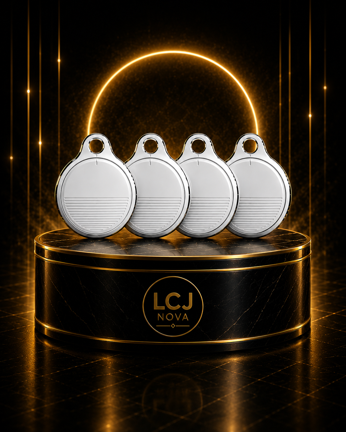 Pack Famille NovaTag™ S10 Blanc avec mug LCJ Nova offert